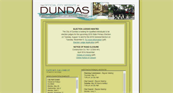 Desktop Screenshot of cityofdundas.org